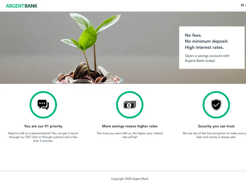 OpenClassrooms projet 13 Argent Bank